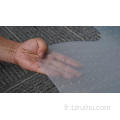 Vinyl Transparent chaise tapis standard avec lèvre